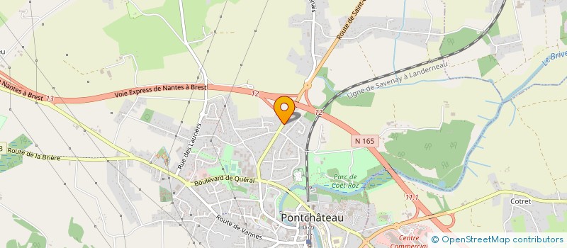 localisation de l'entreprise GEM'S VTC  PONTCHATEAU