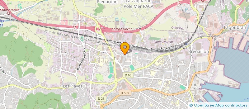 localisation de l'entreprise GEM SERVICE MENUISERIE  LA SEYNE-SUR-MER