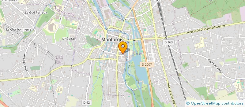localisation de l'entreprise GEM SPORTS à MONTARGIS