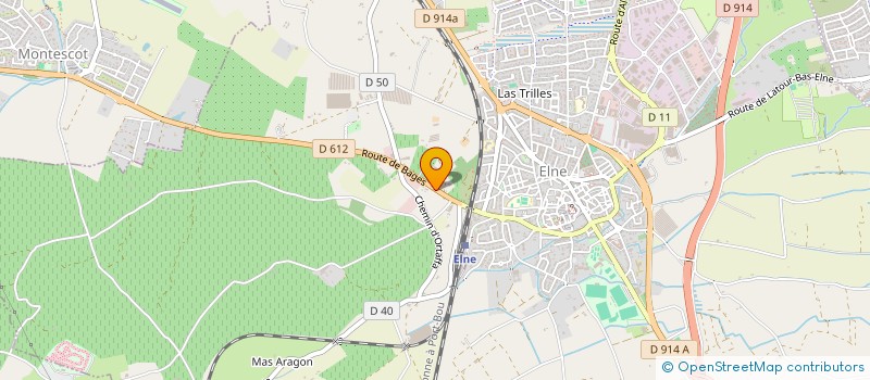 localisation de l'entreprise GEM SUD ENVIRONNEMENT  ELNE