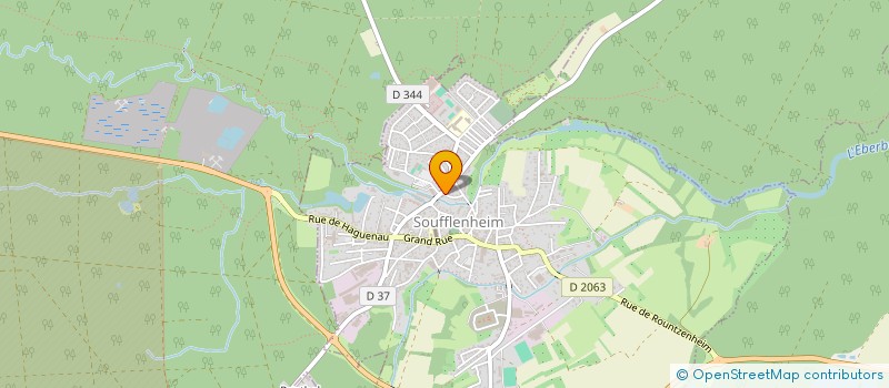 localisation de l'entreprise GEM38  SOUFFLENHEIM
