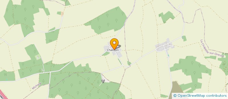 localisation de l'entreprise GEM87  MICHERY