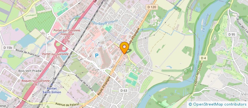 localisation de l'entreprise GEMA à PORTET-SUR-GARONNE