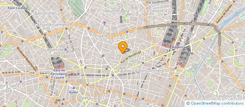 localisation de l'entreprise GEMA COURSES  PARIS