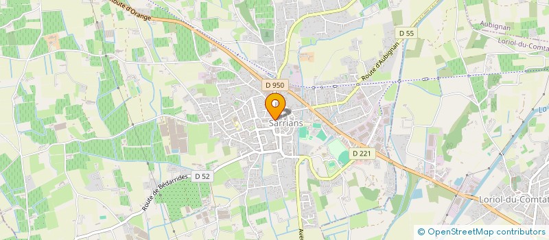localisation de l'entreprise GEMA CUISINES à SARRIANS