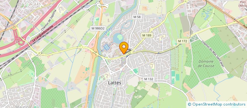 localisation de l'entreprise GEMA SOLUTION à LATTES