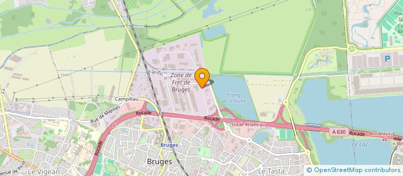localisation de l'entreprise GEMABOR à BRUGES