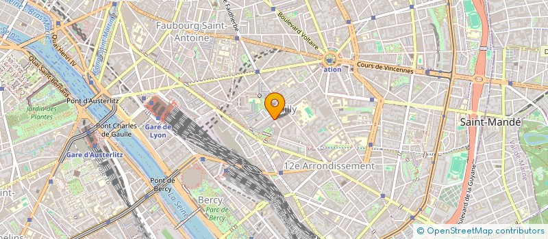 localisation de l'entreprise GEMACI  PARIS