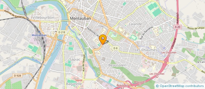 localisation de l'entreprise GEMADO  MONTAUBAN