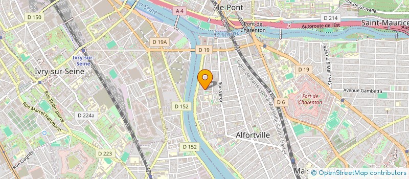 localisation de l'entreprise GEMAFI CONSEILS  ALFORTVILLE