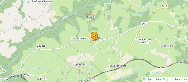 localisation de l'entreprise GEMAFRED  CRESSAT