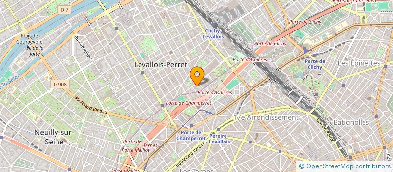localisation de l'entreprise GEMAP à LEVALLOIS-PERRET