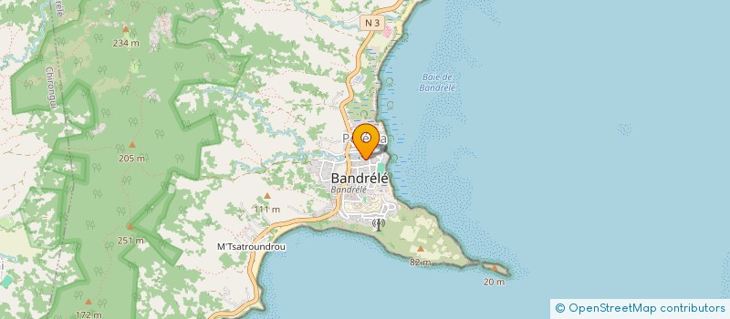localisation de l'entreprise GEMAPROX à BANDRELE