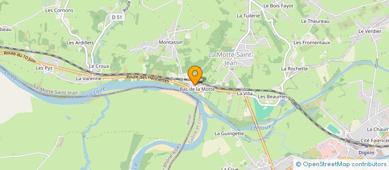 localisation de l'entreprise GEMARA  LA MOTTE-SAINT-JEAN