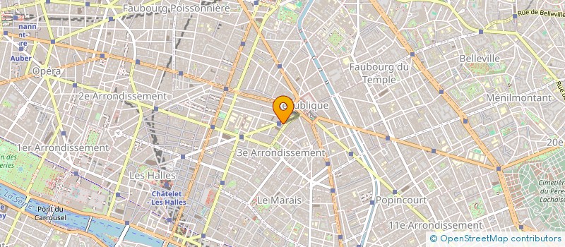 localisation de l'entreprise GEMATI  PARIS