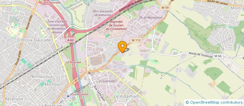 localisation de l'entreprise GEMAVA à BALMA