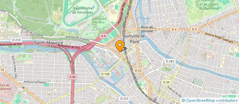 localisation de l'entreprise GEMBA CONSEIL à SAINT-MAURICE