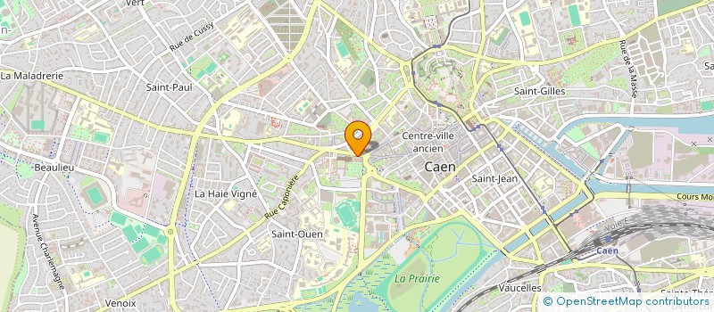 localisation de l'entreprise GEMCA à CAEN