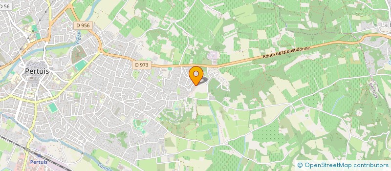 localisation de l'entreprise GEMCA  PERTUIS