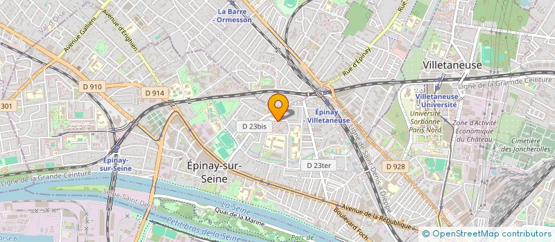 localisation de l'entreprise GEME SOLUTIONS à EPINAY-SUR-SEINE