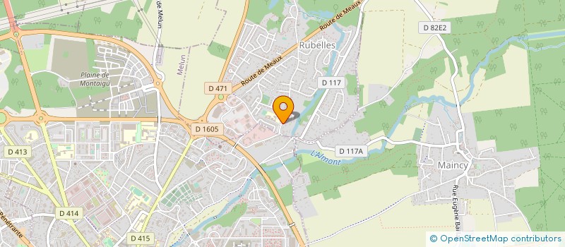 localisation de l'entreprise GEMEDIA  RUBELLES