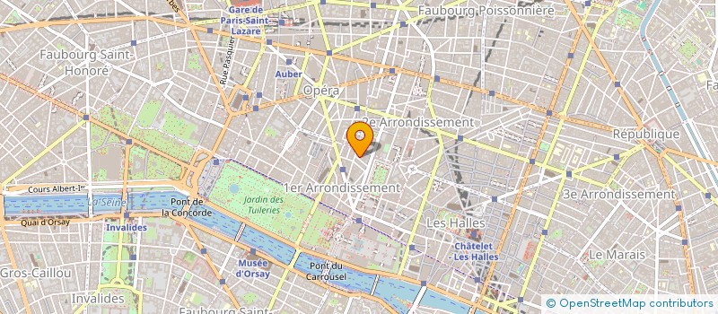 localisation de l'entreprise GEMEF INDUSTRIES à PARIS