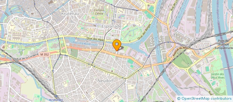 localisation de l'entreprise GEMELLYS AUDIT  STRASBOURG