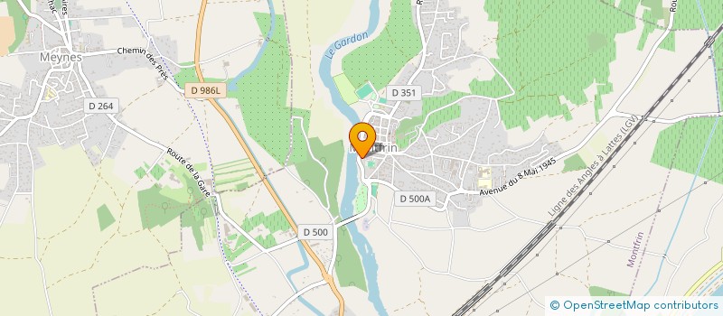 localisation de l'entreprise GEMEO PROD à MONTFRIN