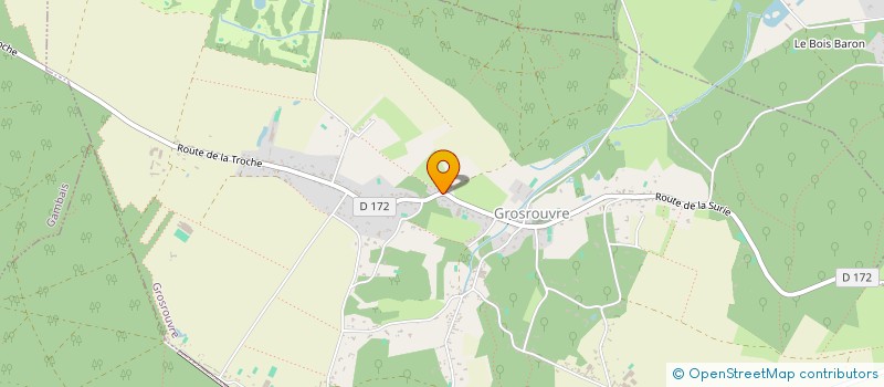 localisation de l'entreprise GEMETIS  GROSROUVRE