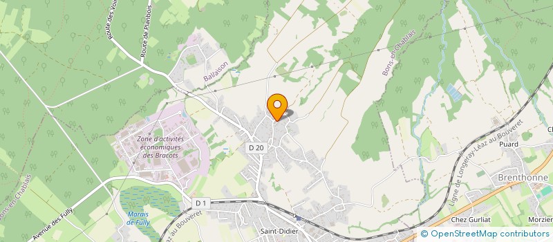 localisation de l'entreprise GEMICI  BONS-EN-CHABLAIS