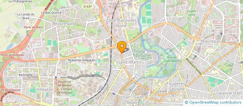 localisation de l'entreprise GEMIDY  RENNES