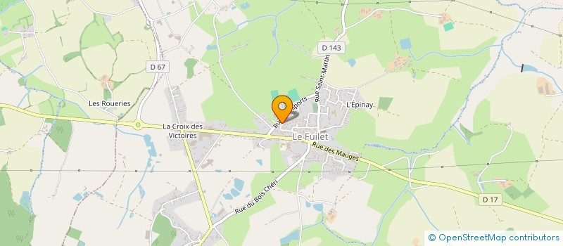 localisation de l'entreprise GEMIKA  MAUGES-SUR-LOIRE