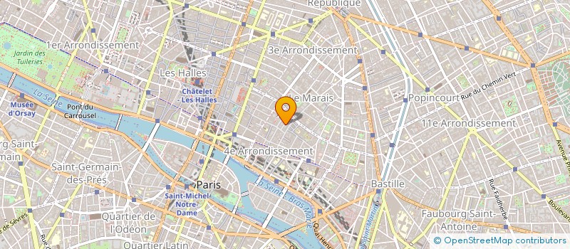 localisation de l'entreprise GEMIMPEX à PARIS