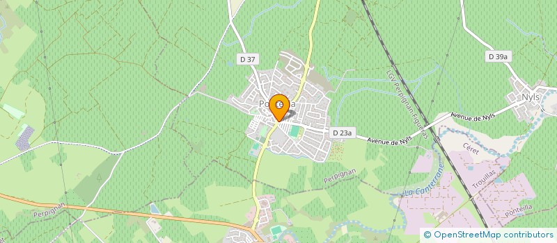 localisation de l'entreprise GEMINE CONCEPT  PONTEILLA