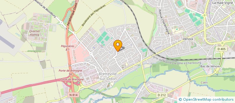 localisation de l'entreprise GEMINI  BRETTEVILLE-SUR-ODON