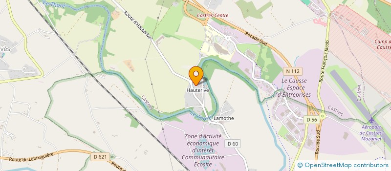 localisation de l'entreprise GEMINI ART  CASTRES