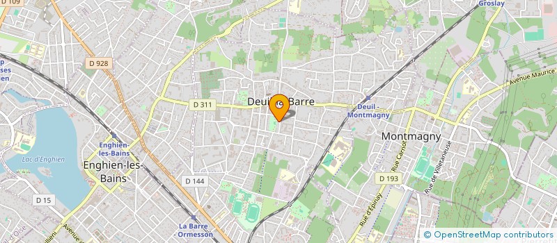 localisation de l'entreprise GEMINI BUSINESS CONSULTING  DEUIL-LA-BARRE