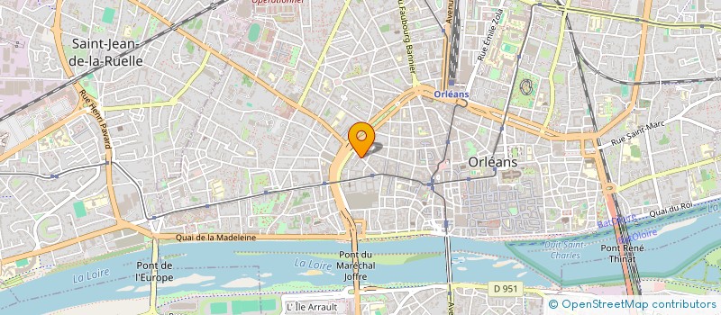 localisation de l'entreprise GEMINI EDITION à ORLEANS