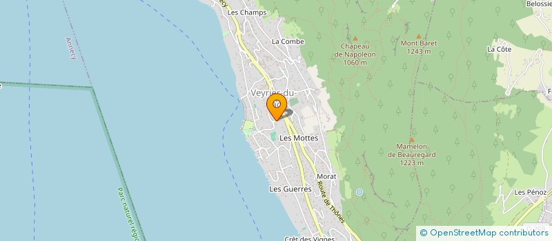 localisation de l'entreprise GEMINI IMMOBILIER  VEYRIER-DU-LAC