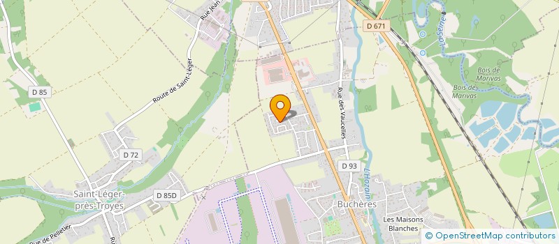 localisation de l'entreprise GEMINI NEXUS  BUCHERES