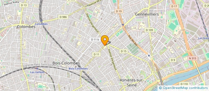 localisation de l'entreprise GEMINI'S MATCHA à ASNIERES-SUR-SEINE