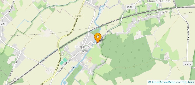 localisation de l'entreprise GEMINI STATEX à RECQUES-SUR-HEM
