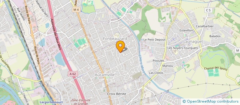 localisation de l'entreprise GEMINI VTC à AUCAMVILLE