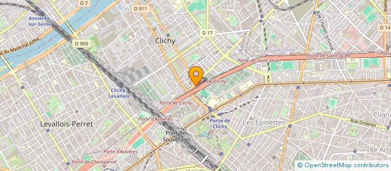 localisation de l'entreprise GEMINION à CLICHY