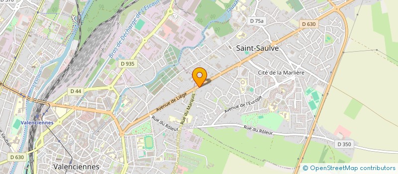 localisation de l'entreprise GEMM  SAINT-SAULVE