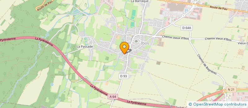 localisation de l'entreprise GEMM  IBOS