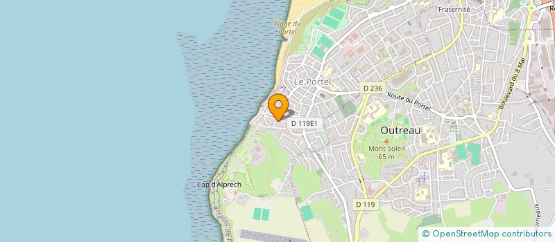 localisation de l'entreprise GEMM  LE PORTEL