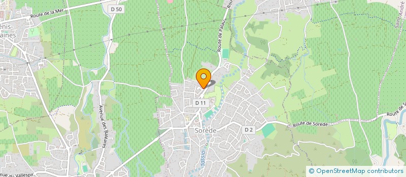 localisation de l'entreprise GEMM  SOREDE