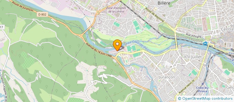 localisation de l'entreprise GEMM JURANCON à JURANCON