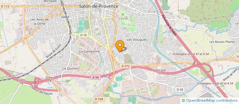 localisation de l'entreprise GEMMA à SALON-DE-PROVENCE